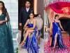 TV actress Nehha Pendse stuns in a thigh-high slit electric blue gown at her reception—See pics